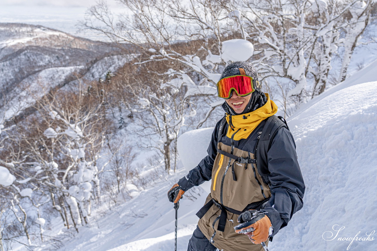 標高1,023ｍ。手稲山を知り尽くしたプロスキーヤー・中西太洋さんと行く、“マザーマウンテン”フォトセッション(^_-)-☆